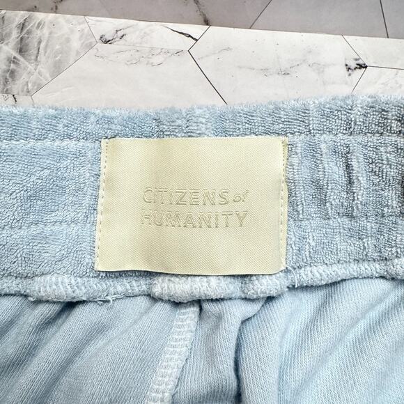 Citizens for Humanity Terry Cloth Cropped Lounge Pant Size S Hard to Find in EUC - Picture 2 of 10